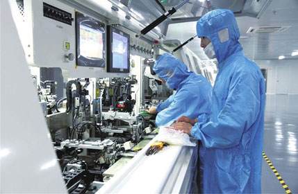 顯示器生產車間空氣過濾